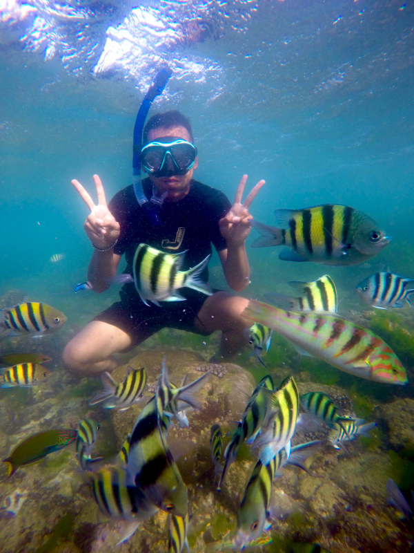 nglambor snorkling